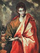 El Greco St. John the Evangelist France oil painting artist